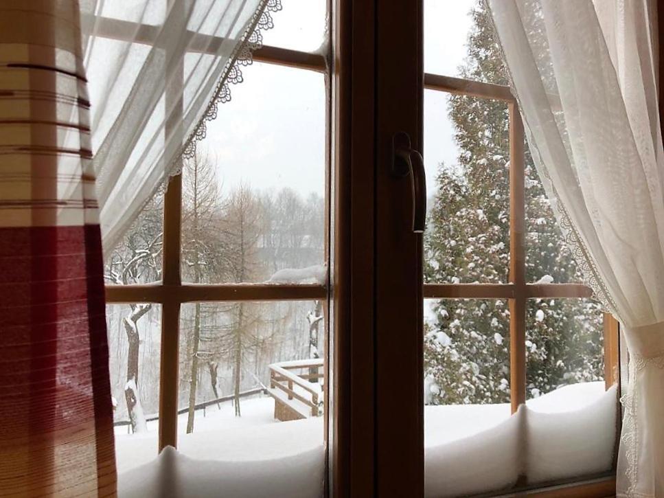 Вилла Agroturystyka Paradiso Ropa Экстерьер фото